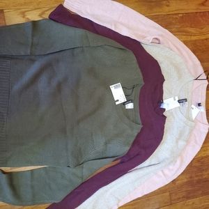 H&M bundle of sweaters for women size S